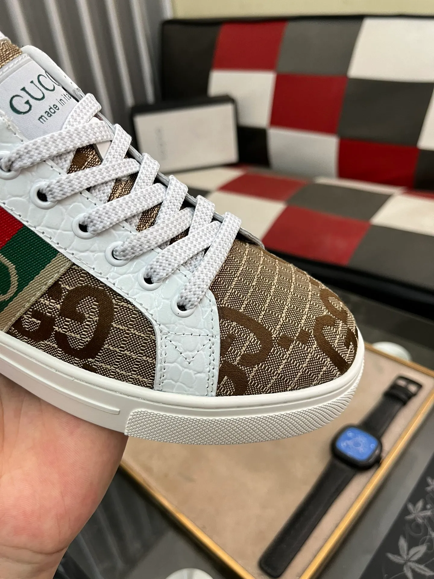 Men's men's shoes💰380⌚️⌚️" GUCCI" New official website • Same style latest • Hot style casual shoes, top brand [seduce] luxury ~ purchasing agency, top ~ quality. Products sold at the counter [Qiang] The original fabric adopts 3D printing technology ➕ Comfortable sheepskin lining, available in 38-443️⃣ colors